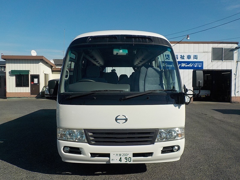 マイクロバス 日野 リエッセ 29人乗りのレンタカー 490｜ウェルレンタカー