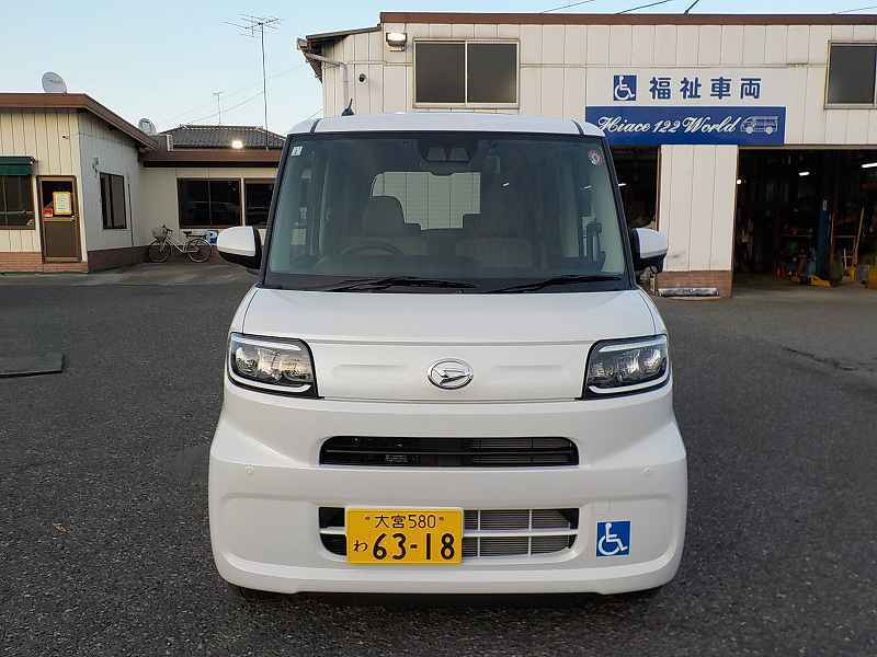 車椅子スロープ車 軽自動車 タント 4人乗りのレンタカー 6318｜ウェルレンタカー