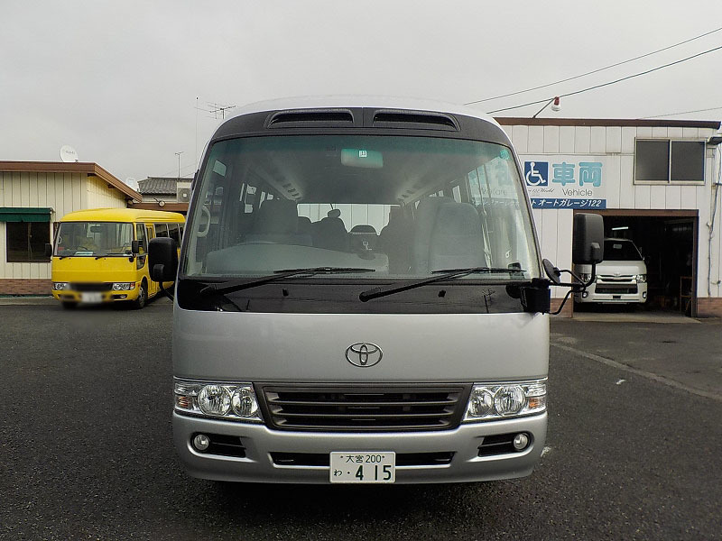 マイクロバス トヨタ コースター 29人乗りのレンタカー 415｜ウェルレンタカー