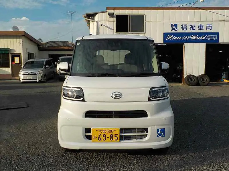 車椅子スロープ車 軽自動車 タント 4人乗りのレンタカー 6985｜ウェルレンタカー