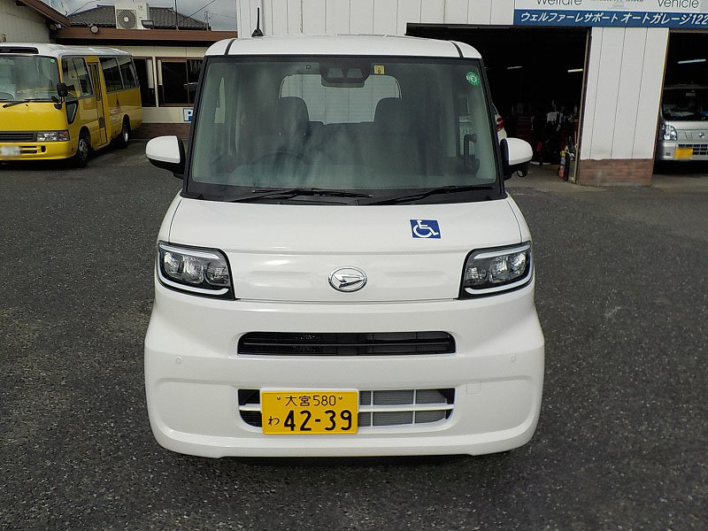 車椅子スロープ車 軽自動車 タント 4人乗りのレンタカー 4239｜ウェルレンタカー