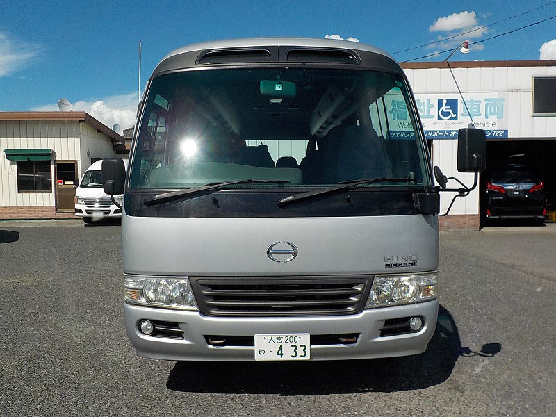 マイクロバス 日野 リエッセ 29人乗りのレンタカー 433｜ウェルレンタカー