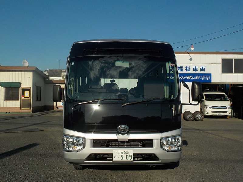 マイクロバス トヨタ コースターGX 26人乗りのレンタカー 509｜ウェルレンタカー
