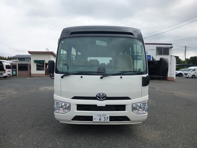 マイクロバス トヨタ コースター 29人乗りのレンタカー 637｜ウェルレンタカー