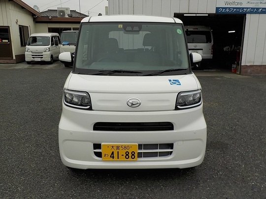 車椅子スロープ車 軽自動車 タント 4人乗りのレンタカー 4188｜ウェルレンタカー