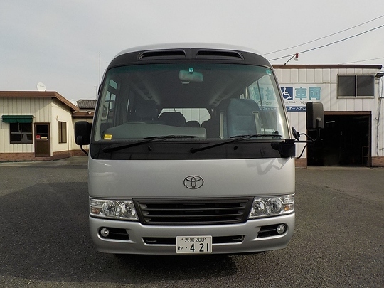 マイクロバス トヨタ コースター 29人乗りのレンタカー 421｜ウェルレンタカー