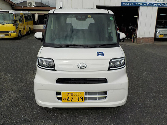 車椅子スロープ車 軽自動車 タント 4人乗りのレンタカー 4239｜ウェルレンタカー