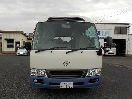 マイクロバス トヨタ コースター 29人乗りのレンタカー 450｜ウェルレンタカー